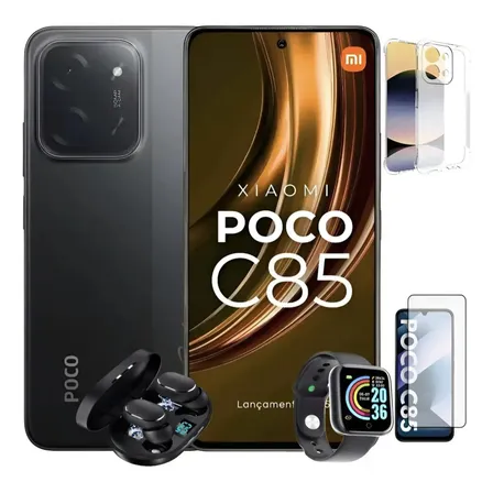Xiaomi Poco C85 256gb 8+8ram Fone+relogio Lançamento