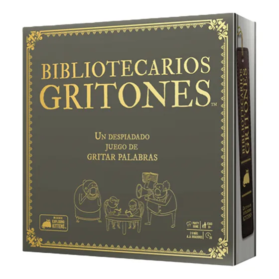 Bibliotecarios Gritones - Juego De Mesa En Español - Asmodee