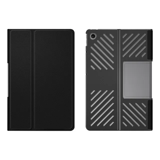 Funda For Lenovo Tab Pad Cuero Triple Plegable Castor
