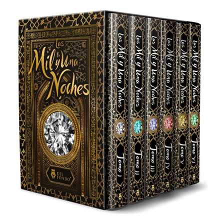 Libro Estuche Las Mil Y Una Noches - 6 Vol - Del Fondo Libro Estuche Las Mil Y Una Noches - 6 Vol - Del Fondo