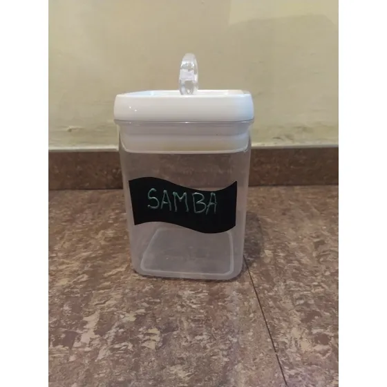 Envases Acrílico De 1 Litro Usado Perfecto Estado