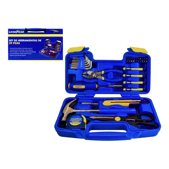 Set De Herramientas 75 Piezas Goodyear
