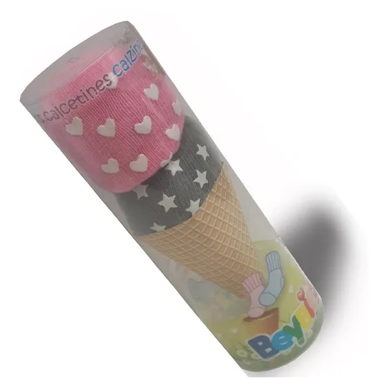 Medias Calcetines Bebés Niños Helado Regalo Cumpleaños