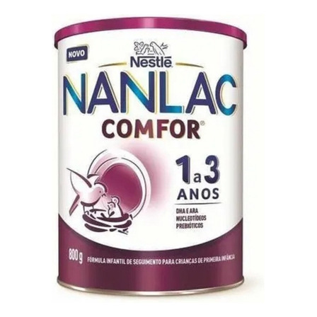 Fórmula Infantil Para Lactentes Nanlac Comfor Lata 800g Fórmula Infantil Para Lactentes Nanlac Comfor Lata 800g