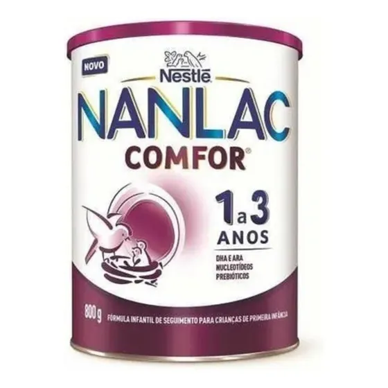 Fórmula Infantil Para Lactentes Nanlac Comfor Lata 800g