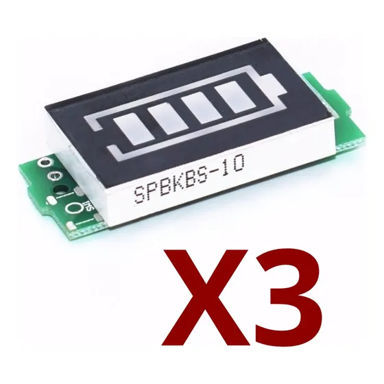 3und Modulo Indicador Carga Bateria 1s 2s 3s 4s 5s 7s 8s