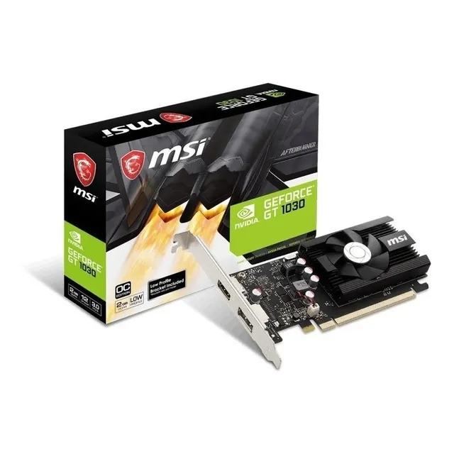 Tarjeta de video Nvidia MSI GeForce 10 Series GT 1030 OC Edition 2GB