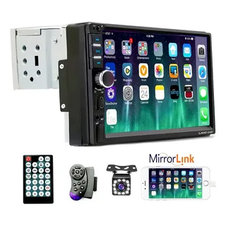 Estéreo Para Auto Land Cast 7018c Con Pantalla Táctil Hd De 7  Y Bluetooth Din Superior
