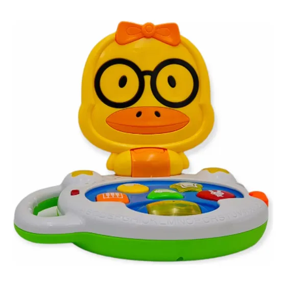 Juguete Animal Didáctico Musical Luz Sonido Para Bebe