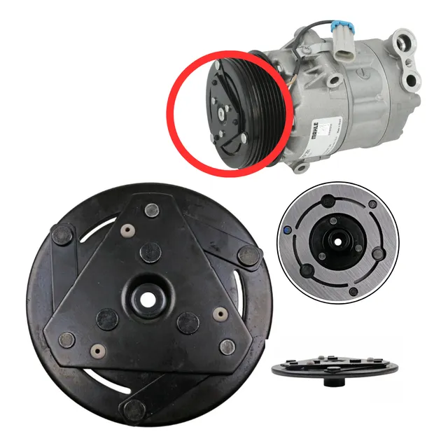 Embreagem P Compressor Mahle Delphi Cvc Gm Astra Celta Corsa