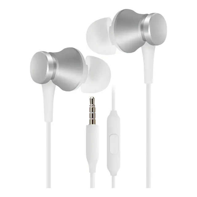 Audífonos Xiaomi Piston Fresh 3ra Generacion Android Samsumg Conector 3.5 Mm Manos Libres Color Blanco