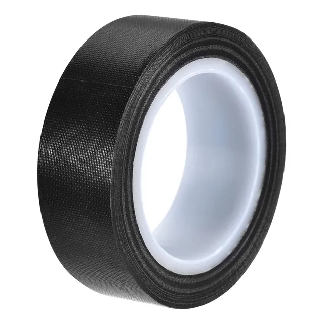 Cinta Adhesiva Resistente Al Calor Película Ptfe 19 Mm Negro
