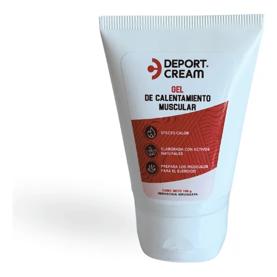 Gel De Calentamiento Muscular Deportivo Deport Crema Fitness