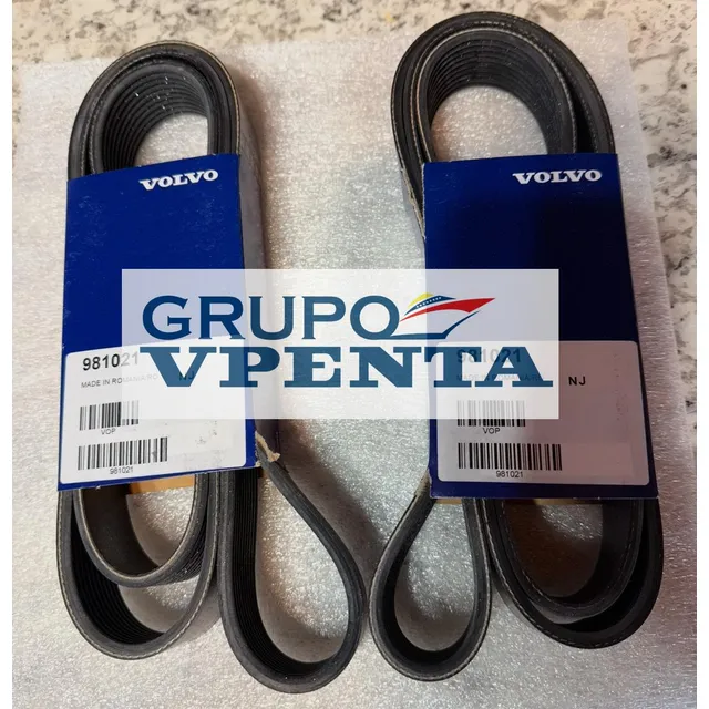 Volvo Penta Correa De Compresor 981021 10pk 1650