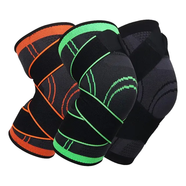 Rodillera Deportiva De Compresión Ajustable Doble Agarre