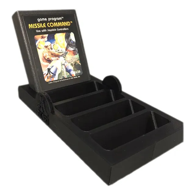 Organizador Para 5 Cartuchos De Atari 2600 Stand Catridges