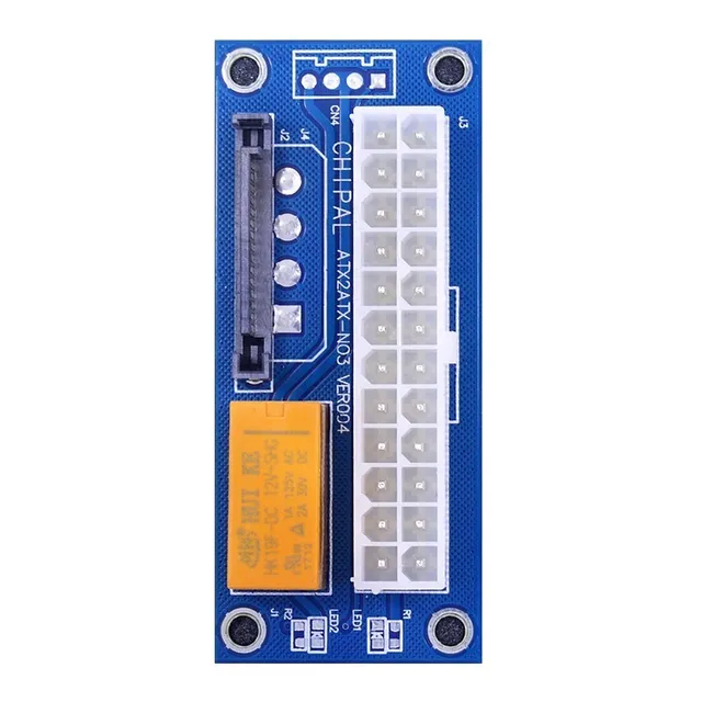Tarjeta Arrancadora Psu 24 Pines/sata Une 2 Fuentes P/riser