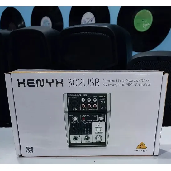Consola Analógica Behringer Xenyx 302 Usb