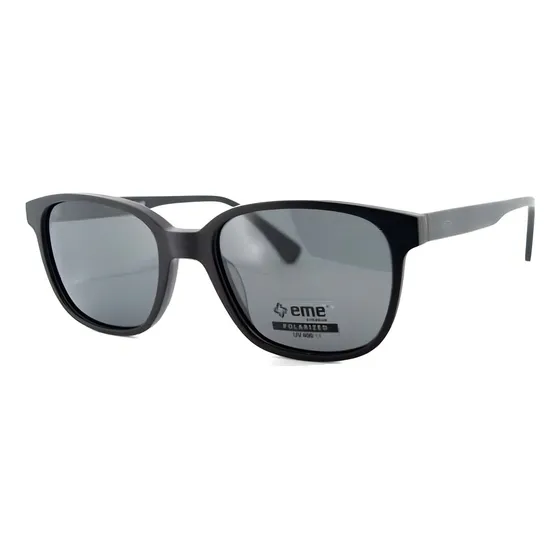 Lentes De Sol Eme - 7629 Diseño Negro C1