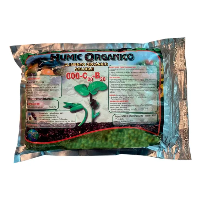 Fertilizante Humic Organic 000-ca20-b20