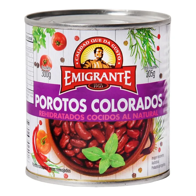 Porotos Colorados Emigrante 300 Grs