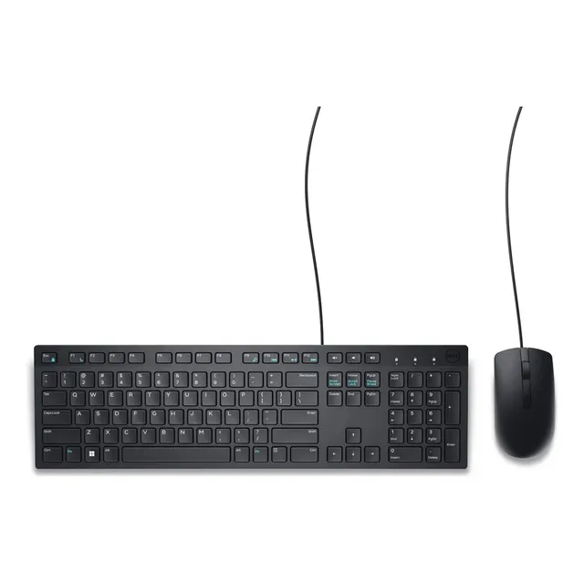 Dell Teclado Y Mouse Km300c Cable Usb Español