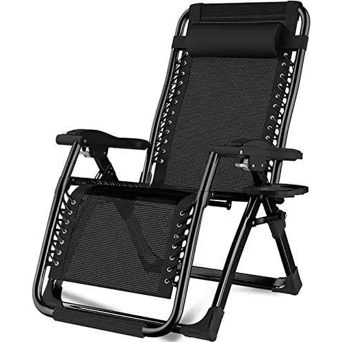 Silla Reposera Plegable Gravedad Cero Playa Portavaso Envio
