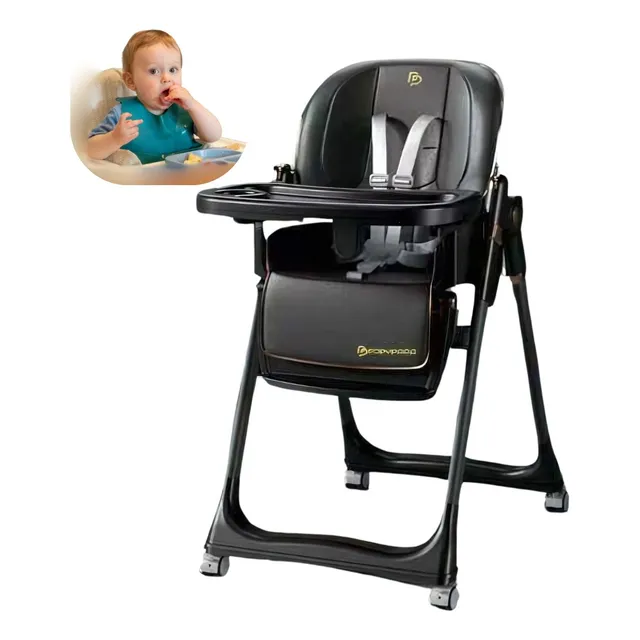 Silla Comedor Para Bebes Plegable Multiposciones 6 A 36meses
