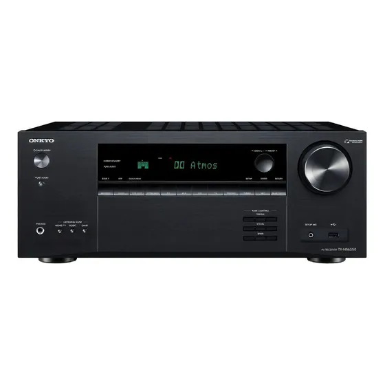 Receiver Onkyo Multizone 7.2 Tx-nR6050 4k/8k D Atmos Alexa 127v