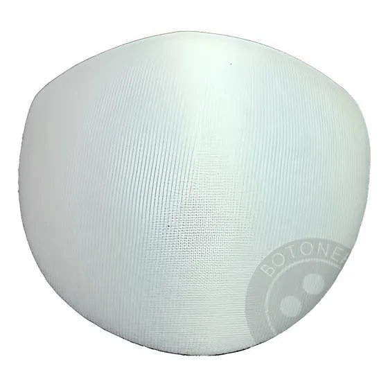 Taza Simple Soft Rellena De Goma Espuma, Blanca X 25 Pares