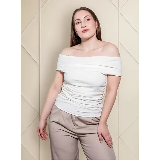 Remera Off Shoulder - Talles Grandes