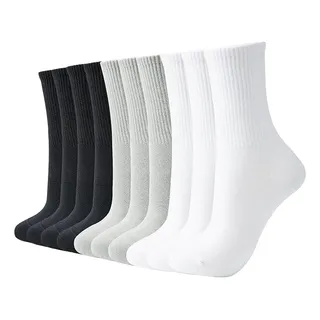 Kit 12 Pares Meia Cano Medio Alto Longo Sport Academia Cores Kit 12 Pares Meia Cano Medio Alto Longo Sport Academia Cores