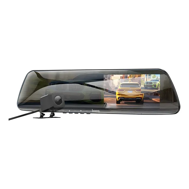 Camara Para Auto Espejo Pantalla Ips Hoco Dv4 Diginet