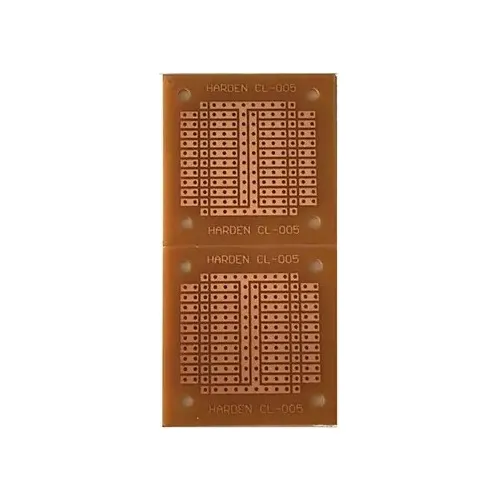 Bakelita Lar: 7.5  Ancho: 4.5 Perforada Pack 4 Cl-005