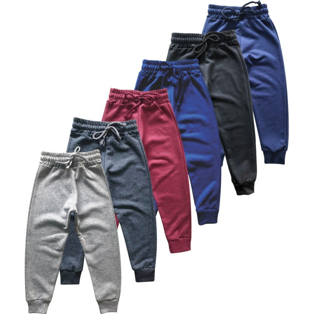 Kit 6 Calças De Moleton Flanelada Infantil Menina/ Menino Kit 6 Calças De Moleton Flanelada Infantil Menina/ Menino