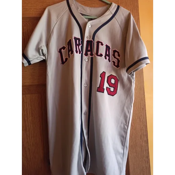 Camisa De Los Leones Del Caracas Visitante Talla M Us$27,00
