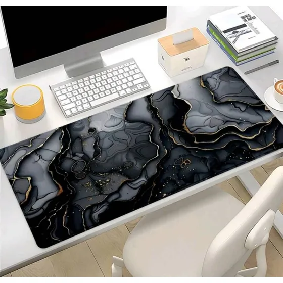 Mouse Pad Resistente Al Agua Antideslizante Oficina Y Juegos