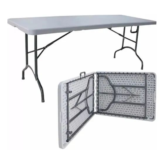 Mesa Plegable Reforzada 180cm