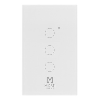 Apagador Inteligente De Pared Mirati De 3 Apagadores Touch Apagador Inteligente De Pared Mirati De 3 Apagadores Touch