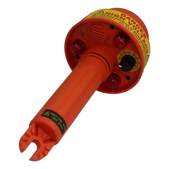 Detector Alto Voltaje 275kv Sonoro Luminioso Mod Dpp-275 Naranja