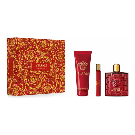 Set Versace Eros Flame Edp 100 Ml Para Hombre