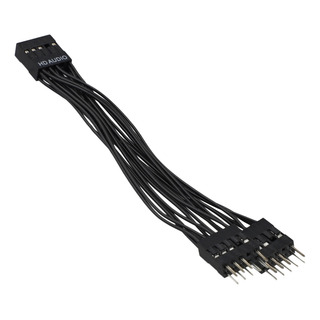 Cabo De Extensão Hd De Áudio Da Placa-mãe: 9 Pinos, 1 Fêmea Cabo De Extensão Hd De Áudio Da Placa-mãe: 9 Pinos, 1 Fêmea