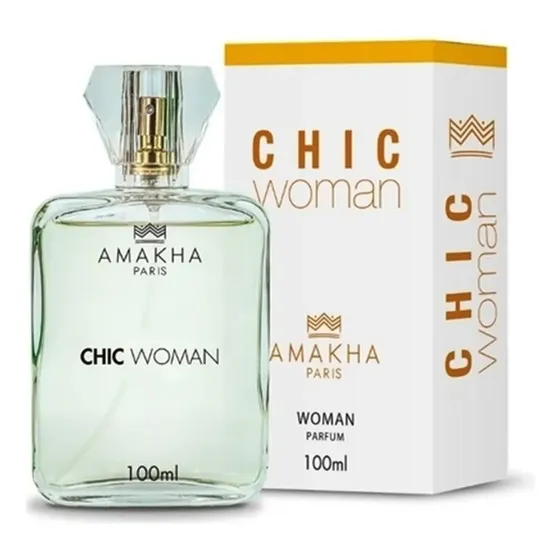 Perfume Chic De Amakha Paris Con Buena Fijación  De 100 Ml 
