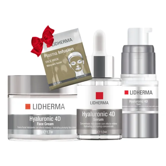 Rutina Hombre Antiarrugas Lidherma Hyaluronic 4d Anti Age