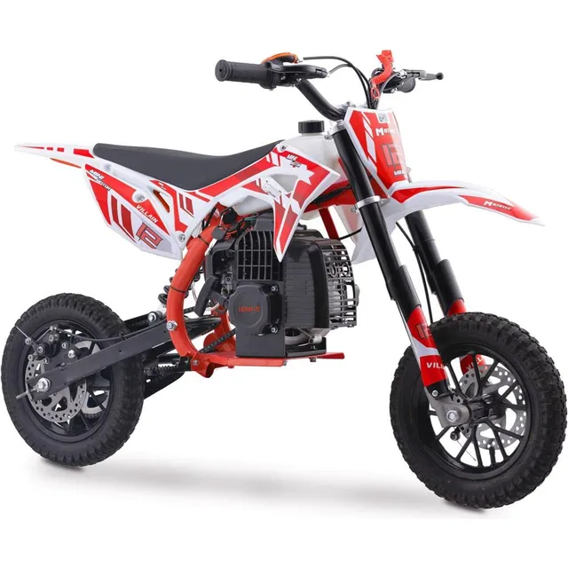 Motocicleta Ga 2 Tiempo Para Niño Color Rojo
