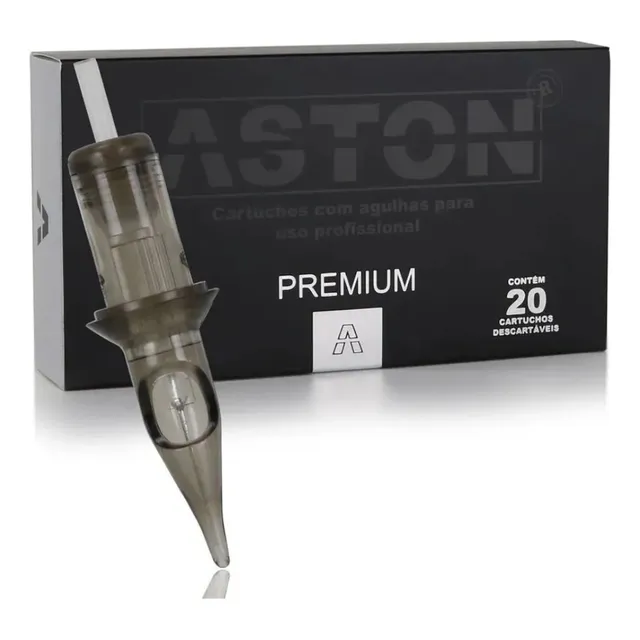 Cartuchos Aston Premium Tatoo Para Tatuagem Máquina Pen 3rl
