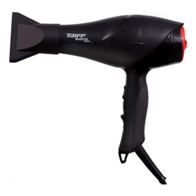 Secador De Cabelo Taiff Black Ion 2000w Para Barbearia 127 V Secador De Cabelo Taiff Black Ion 2000w Para Barbearia 127 V