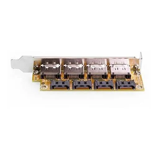 Coolgear Soporte Pci Interno Externo Esata 4 Puertos