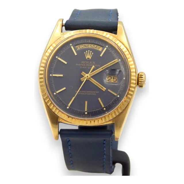 Rolex Day-date 1803 - Oro 18k - Correa De Cuero