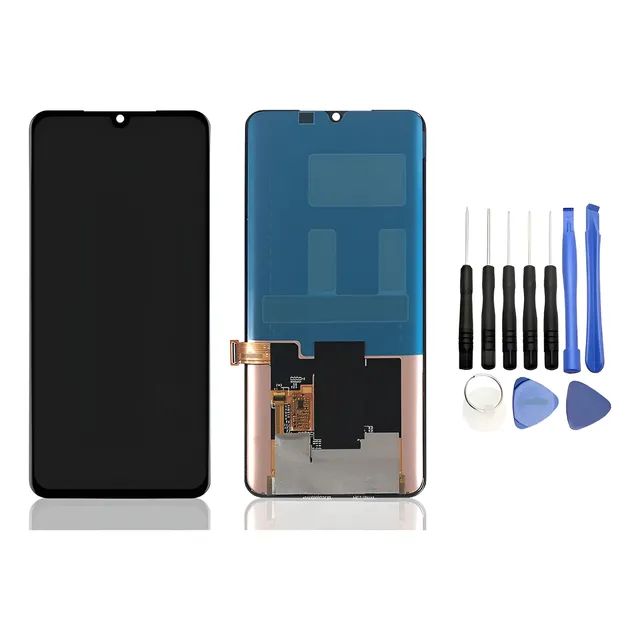 Tela Compativel Para Mi Note 10 Lite Curvada Sem Aro +chaves